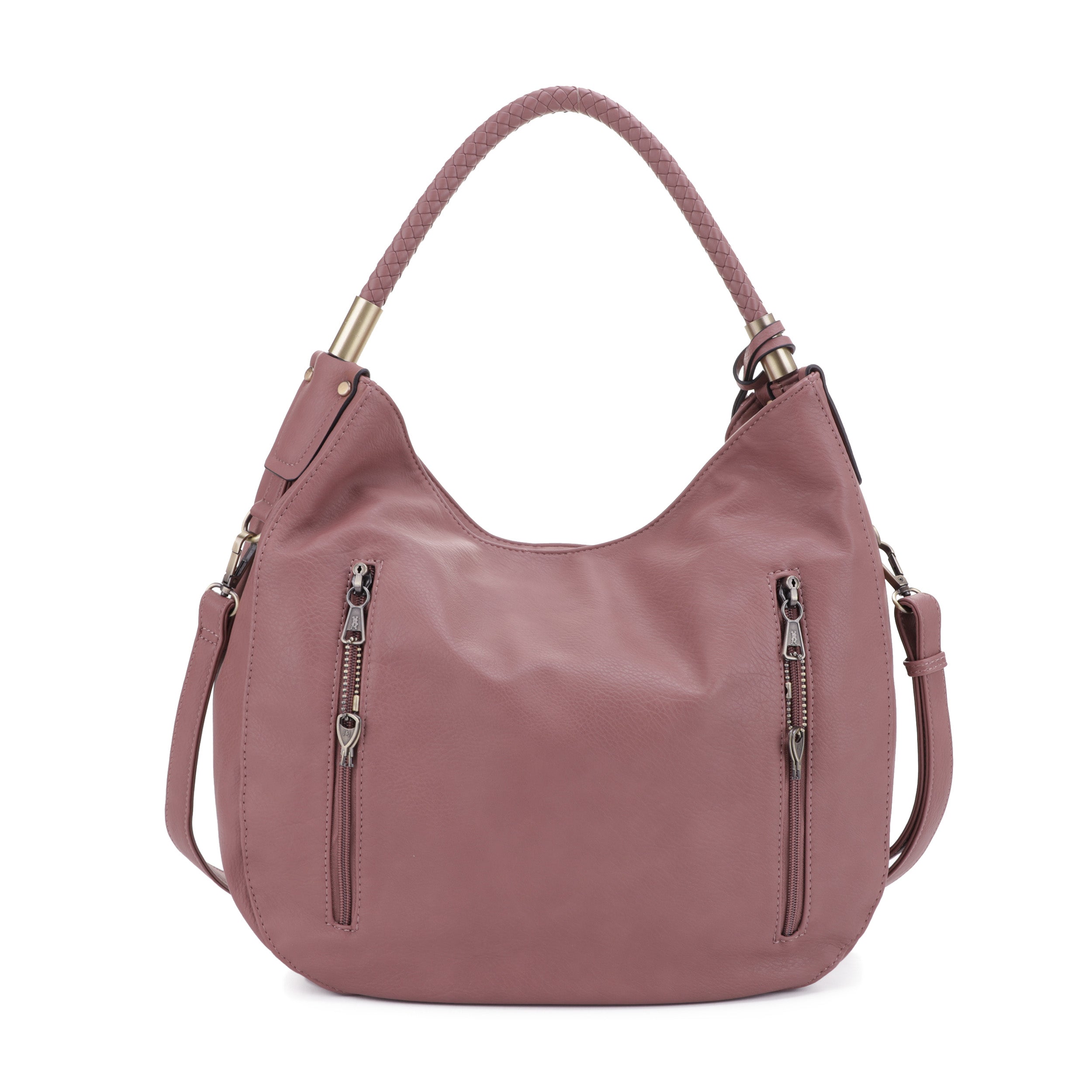 Sienna Concealed Carry Lock and Key Tassel Hobo Shoulder Bag