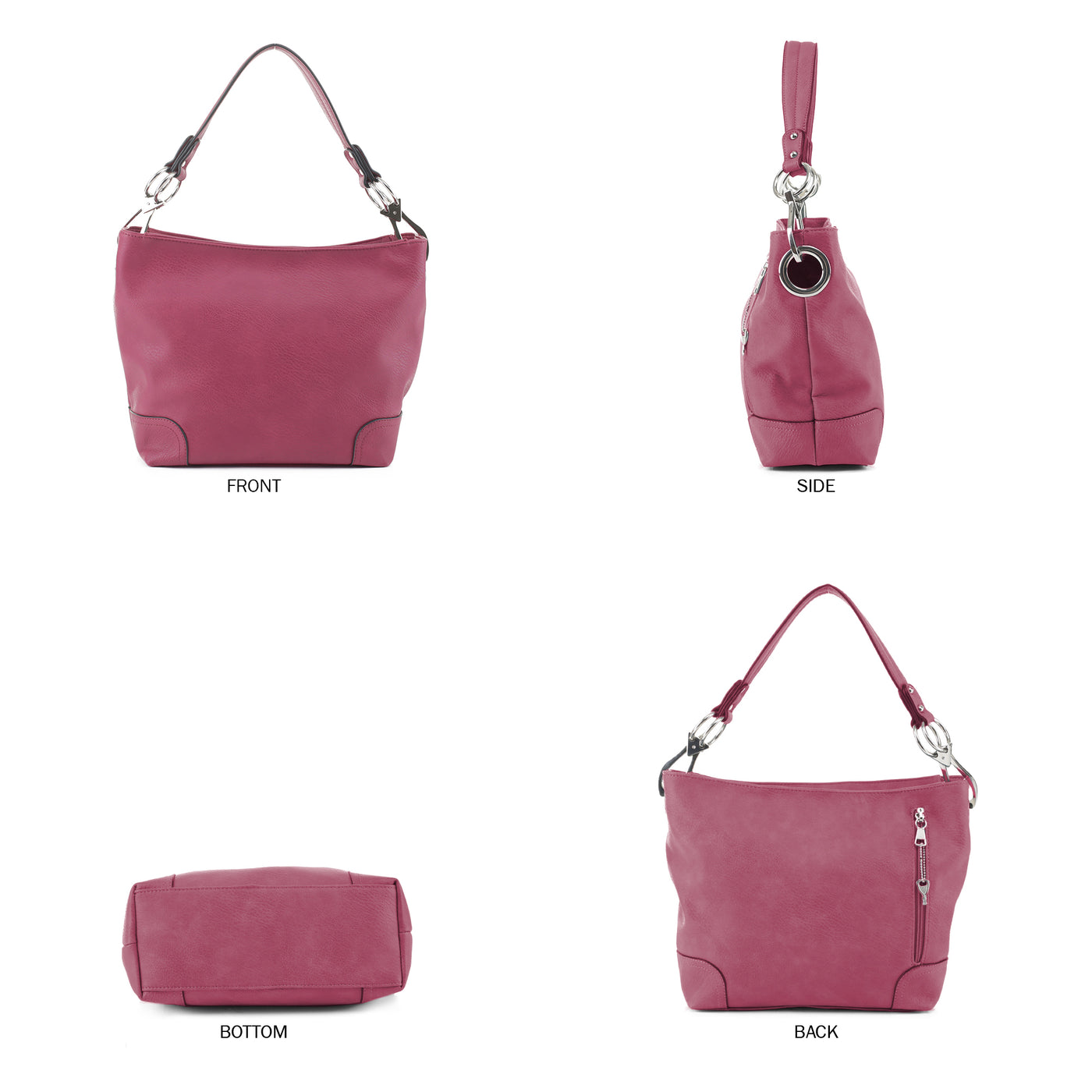 Lydia Lock and Key Hobo Shoulder Bag – JessieJames Handbags