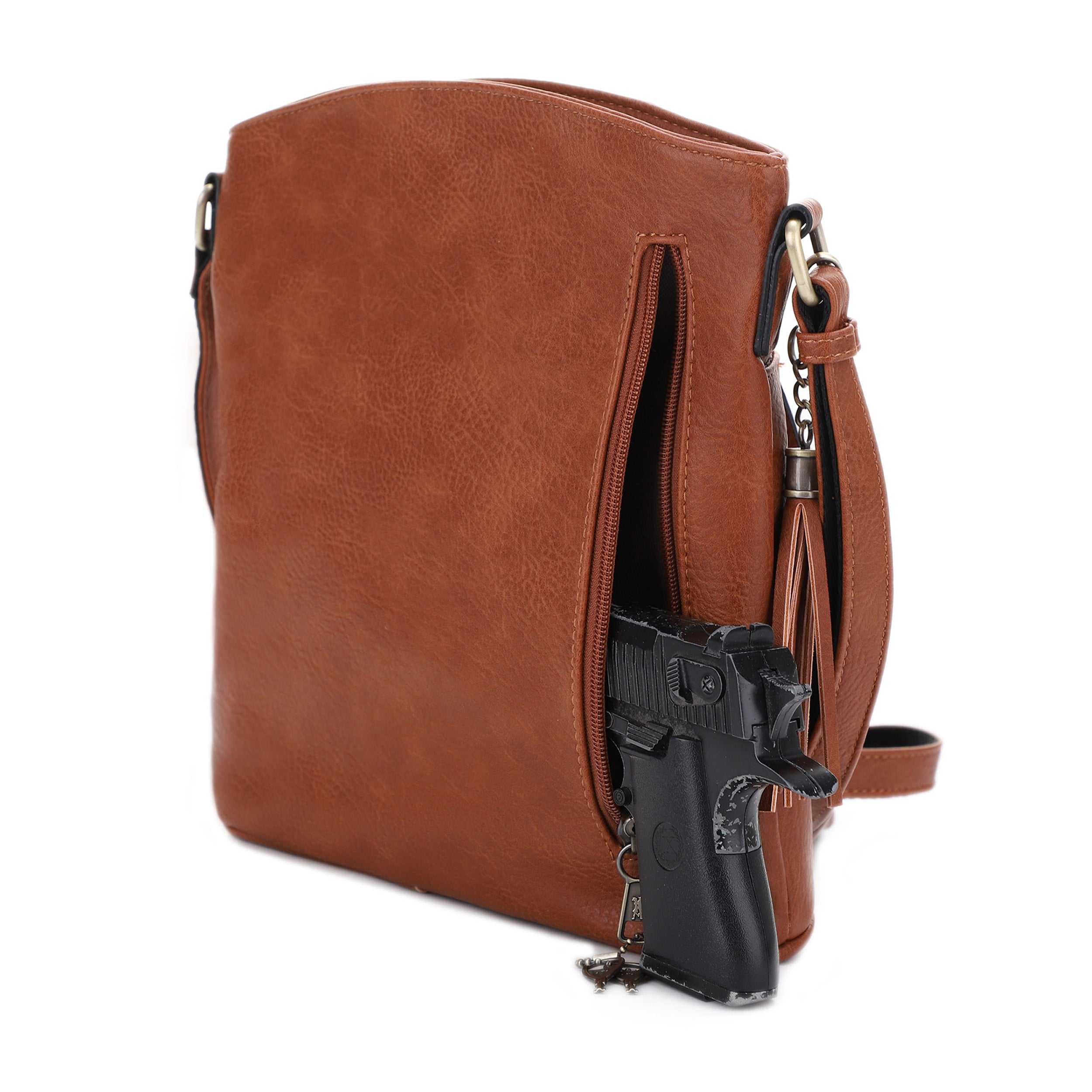 Robin Concealed Carry Lock and Key Crossbody