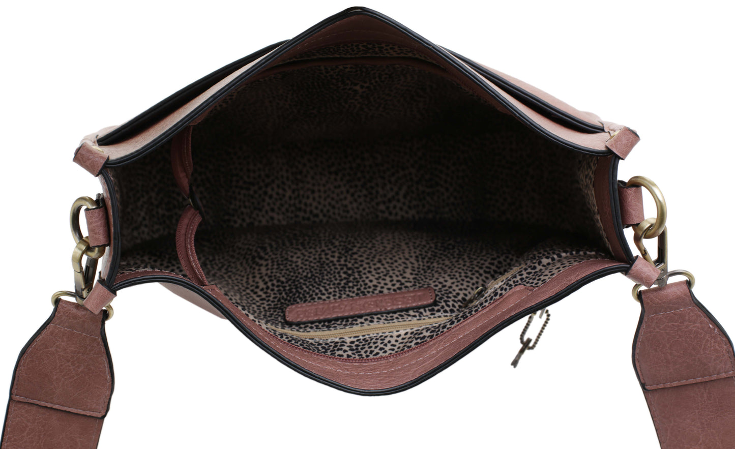 Ava Concealed Lock and Key Crossbody