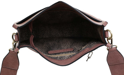 Ava Concealed Lock and Key Crossbody