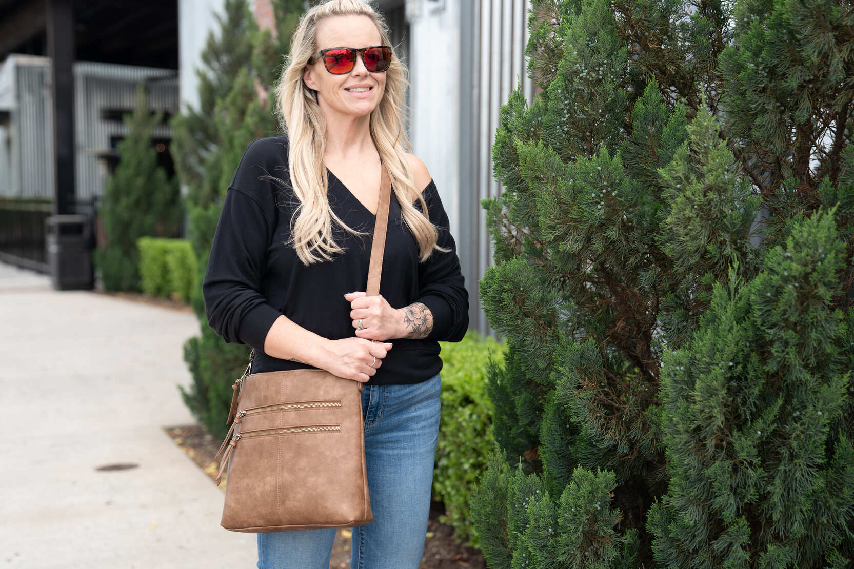 Southport Concealed Carry Lock and Key Crossbody