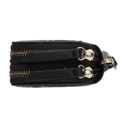 Filly Flora Embossed Wallet with Wrist Strap