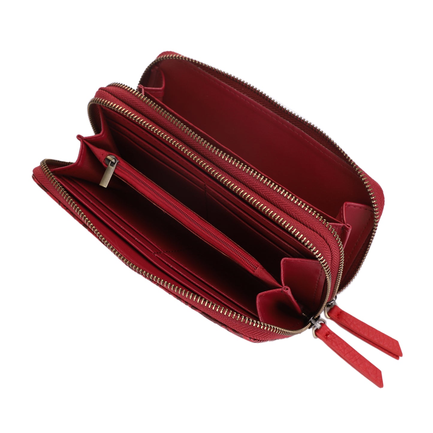 Filly Flora Embossed Wallet with Wrist Strap