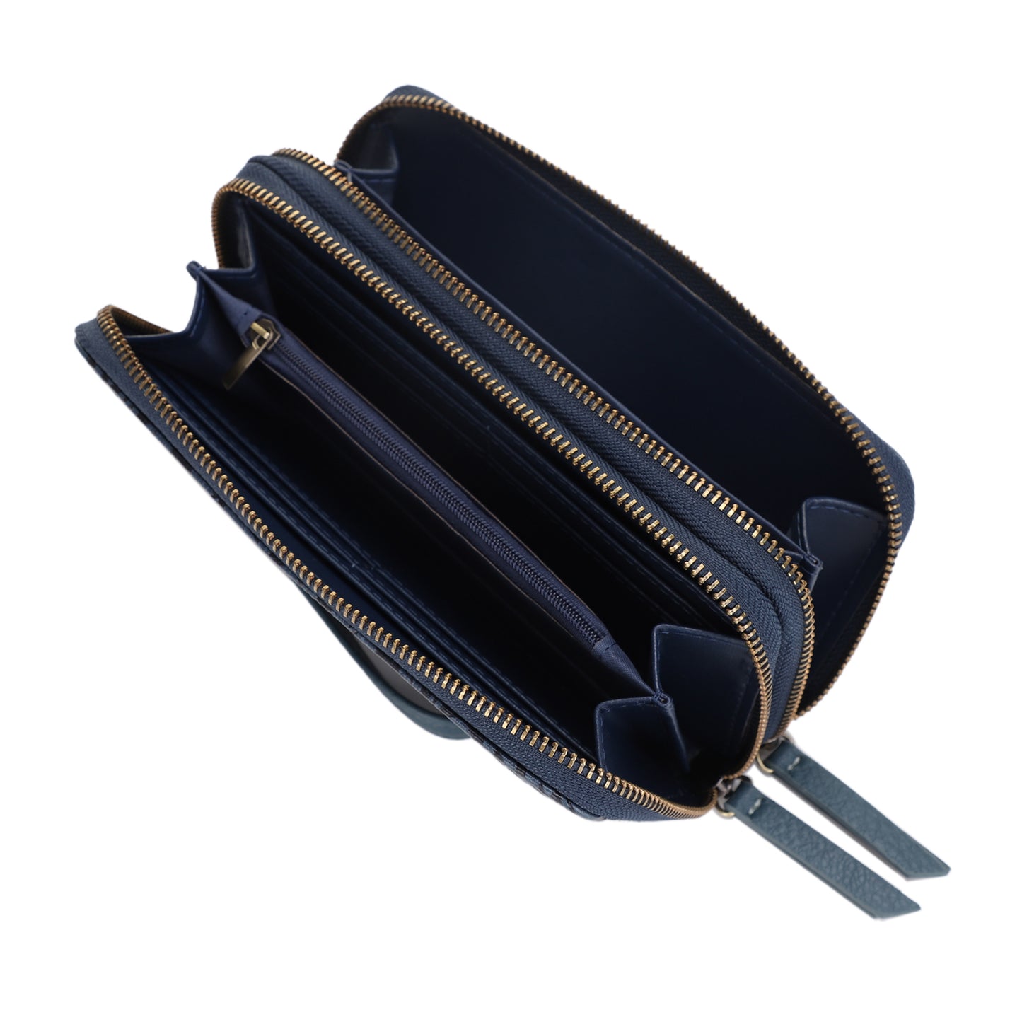 Filly Flora Embossed Wallet with Wrist Strap
