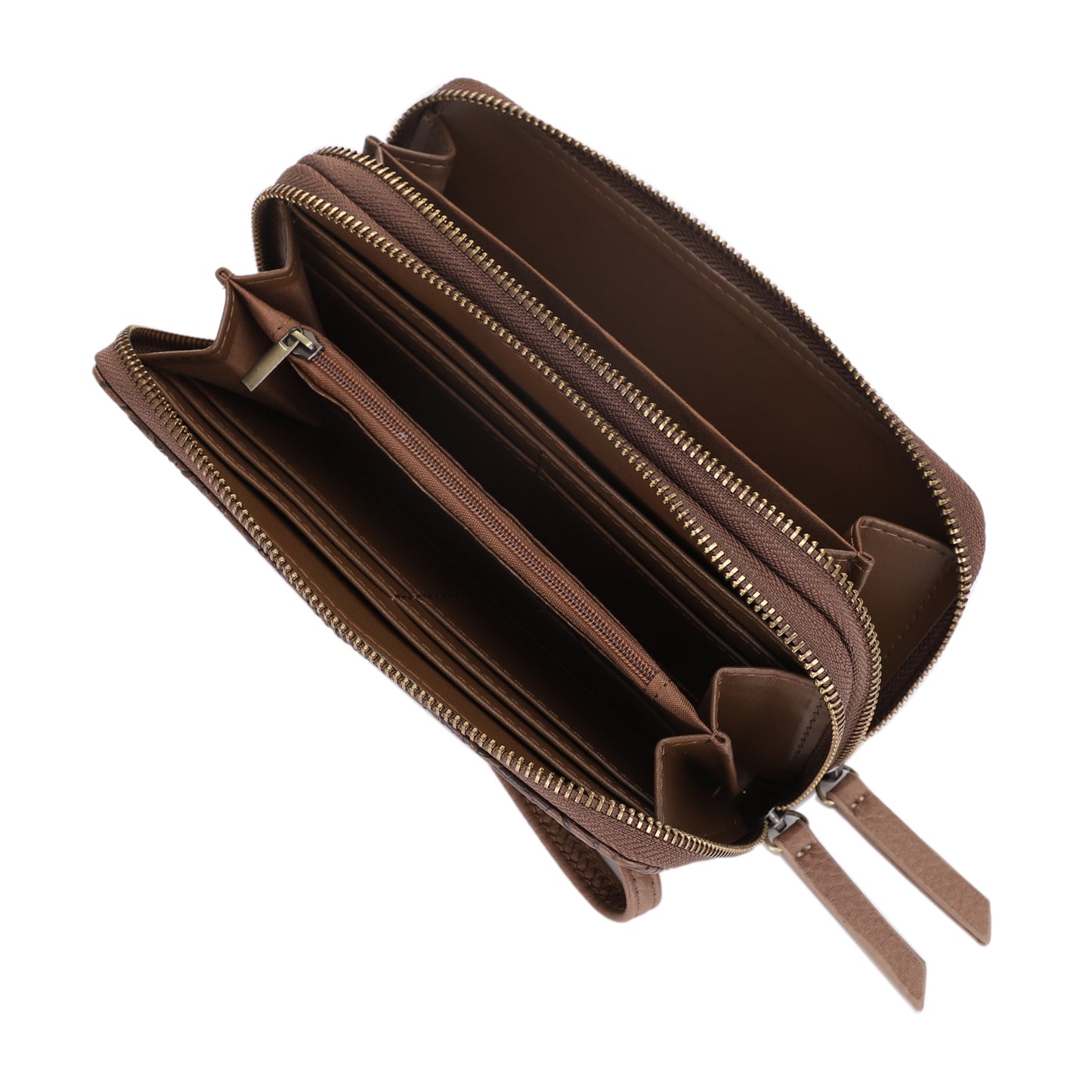 Filly Flora Embossed Wallet with Wrist Strap
