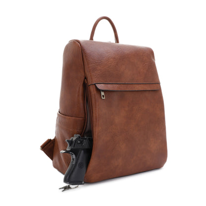 Sierra Concealed Carry Lock and Key Backpack Purse