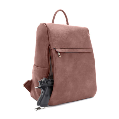 Sierra Concealed Carry Lock and Key Backpack Purse
