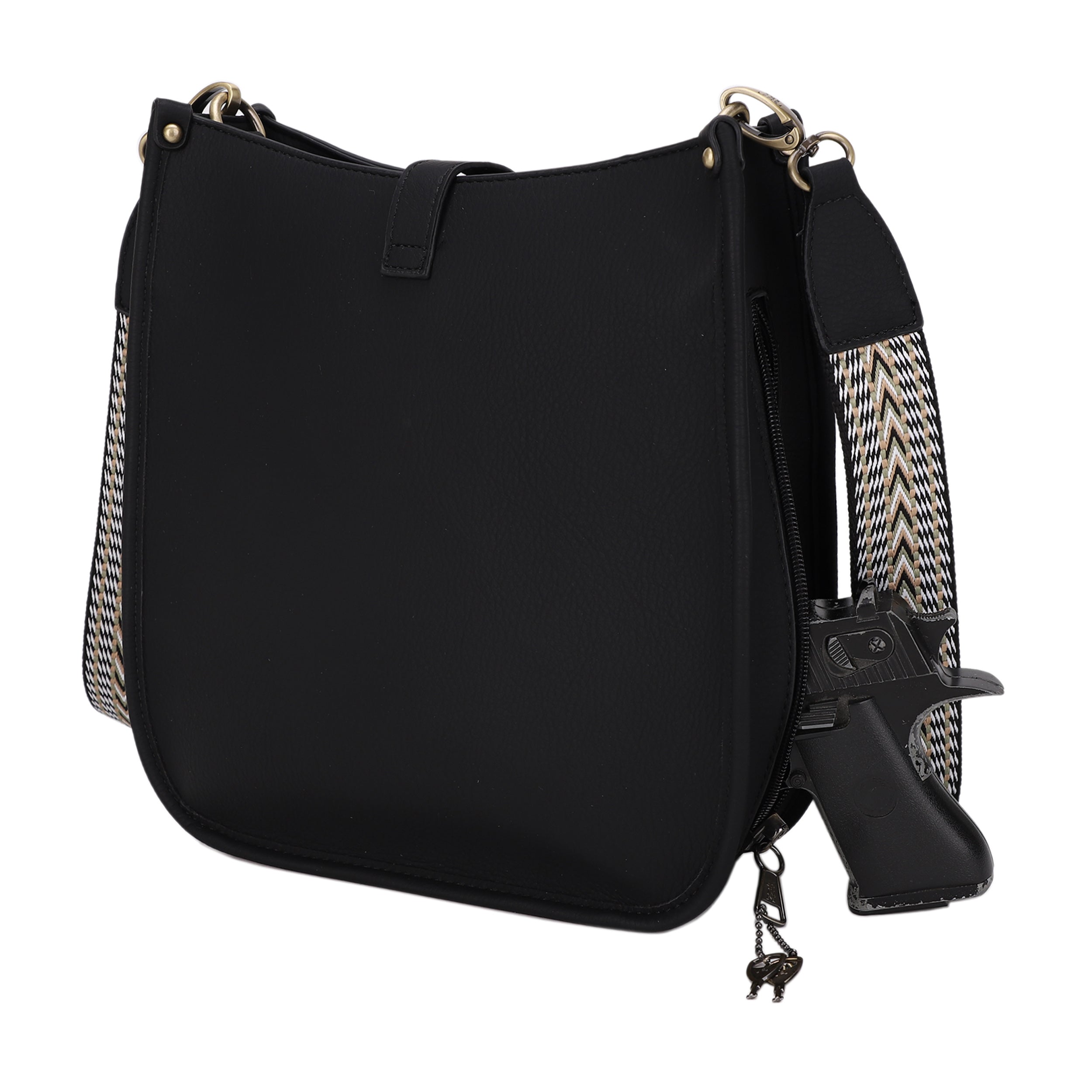 Stella Concealed Carry Webbing Strap Crossbody Bag