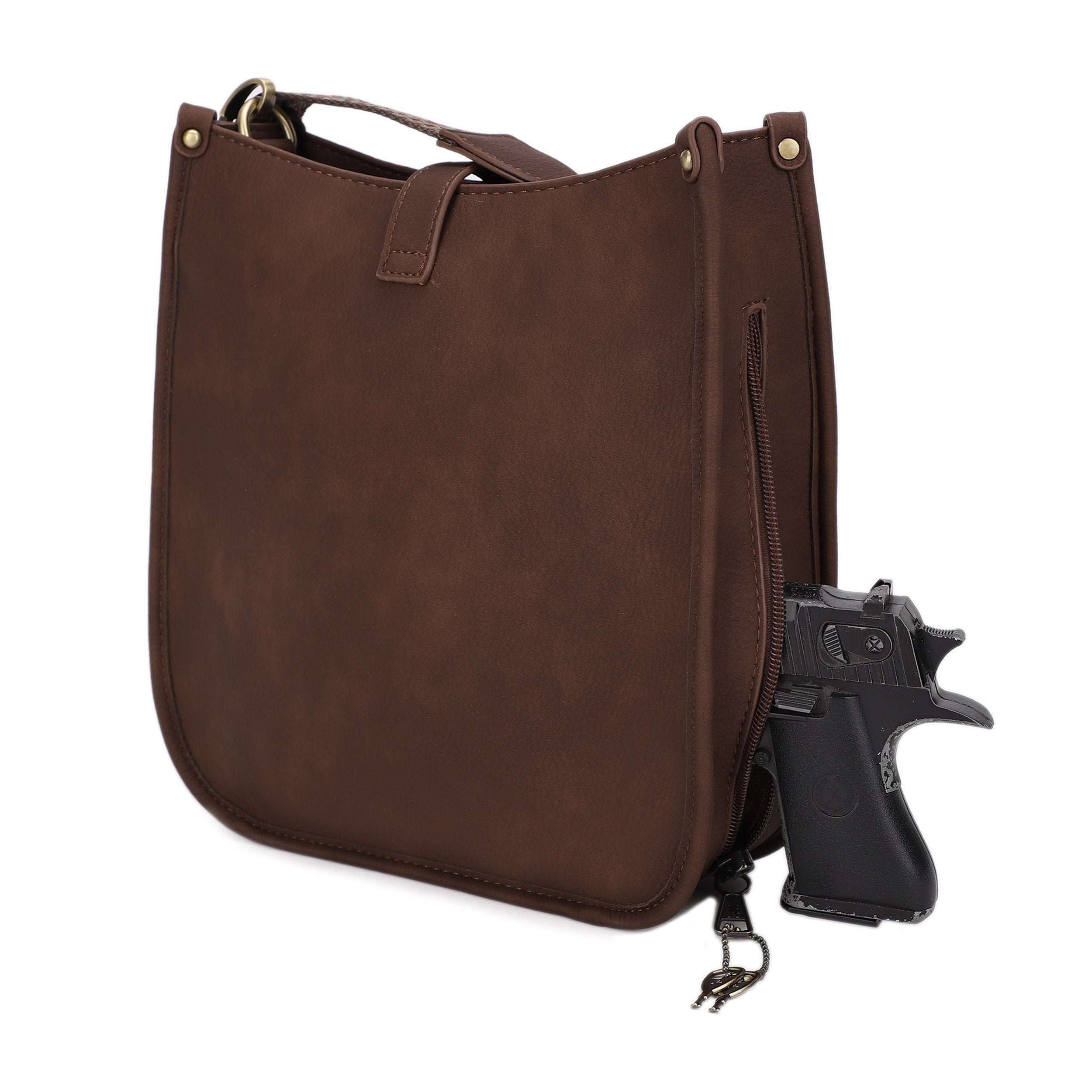 Stella Concealed Carry Webbing Strap Crossbody Bag