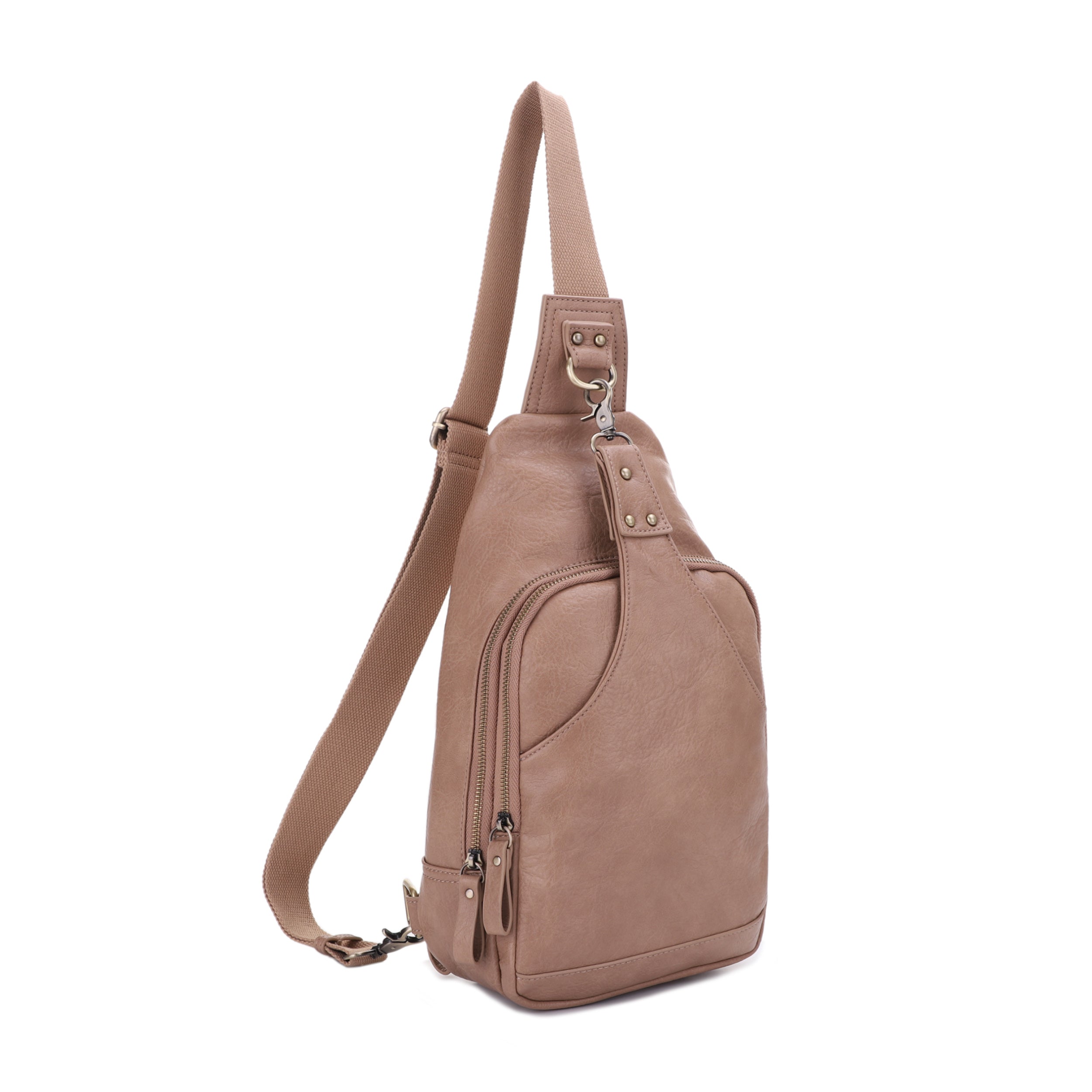 Jessie & James Brooke Concealed Carry Sling Bag Mauve SMC52093A MV