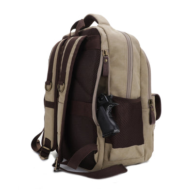 Alpine Concealed Carry Canvas Backpack