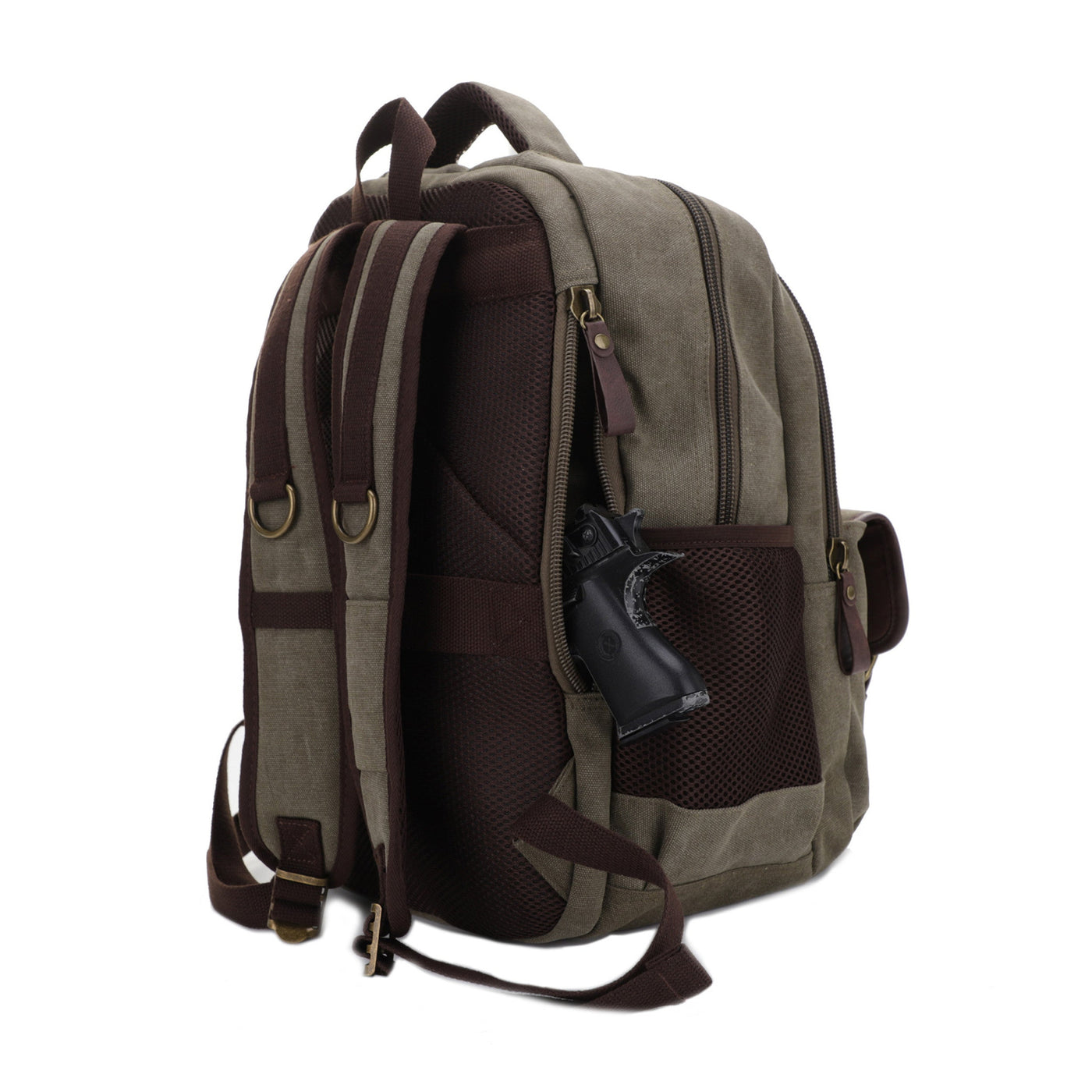 Alpine Concealed Carry Canvas Backpack