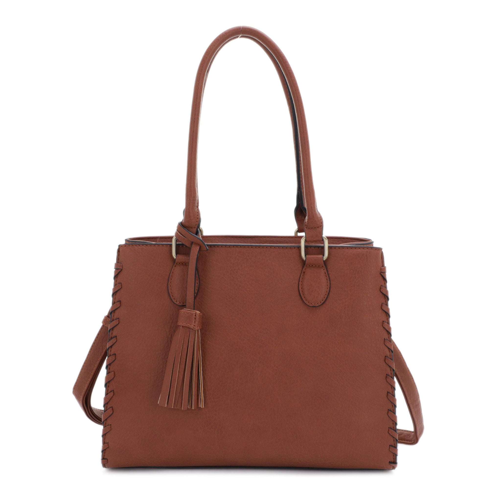 Lioness Concealed Carry Satchel Bag with Tassel