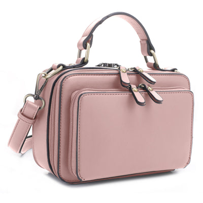 Pandora Compact Concealed Carry Crossbody Satchel Purse