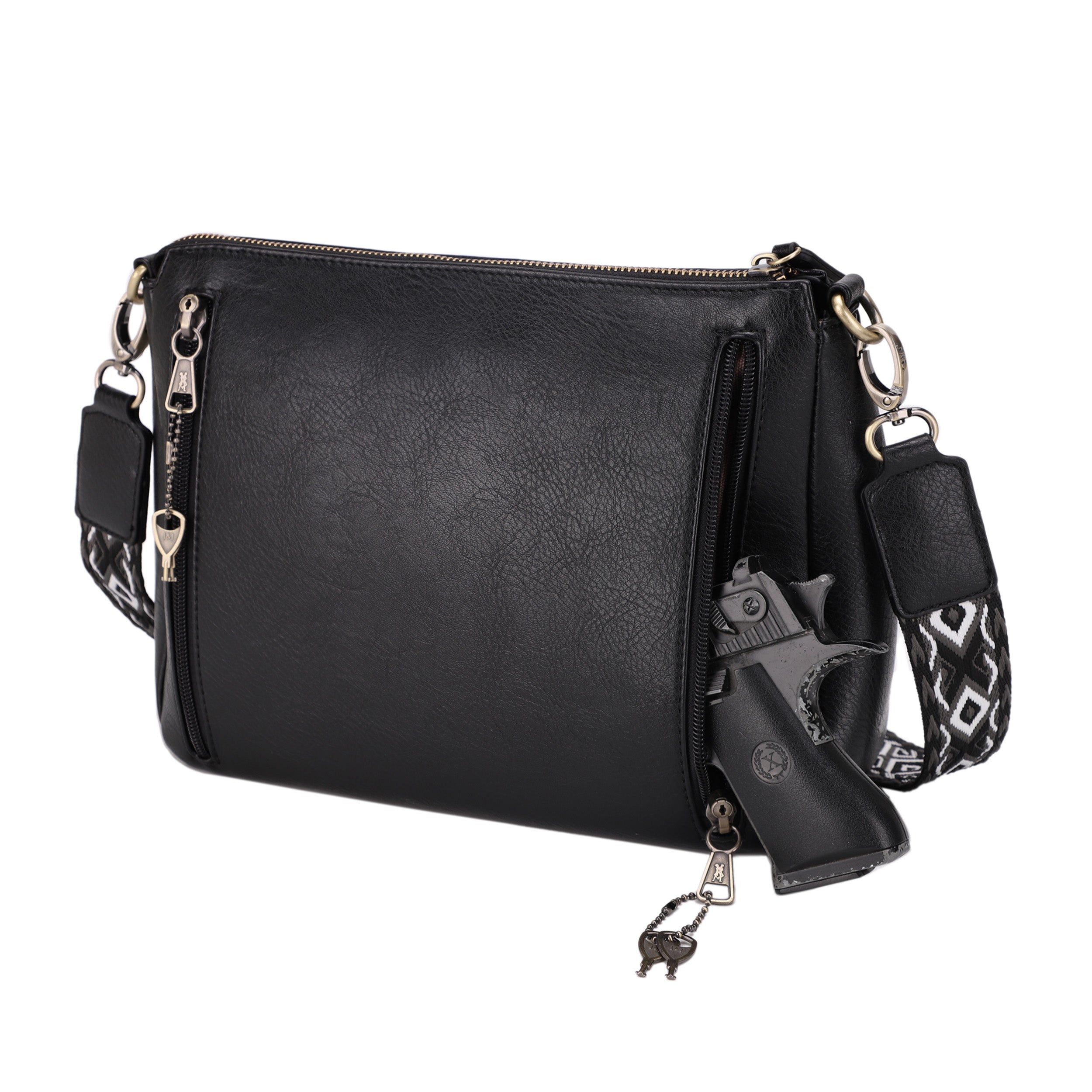 Hudson Concealed Carry Zip Crossbody Bag