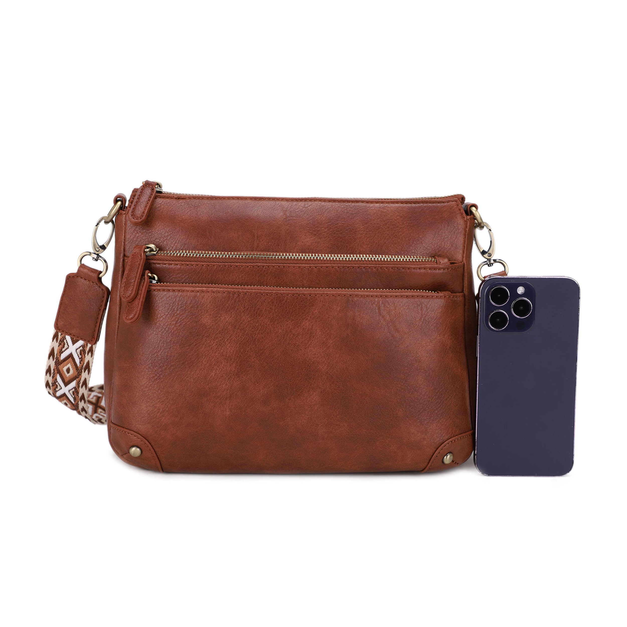 Hudson Concealed Carry Zip Crossbody Bag