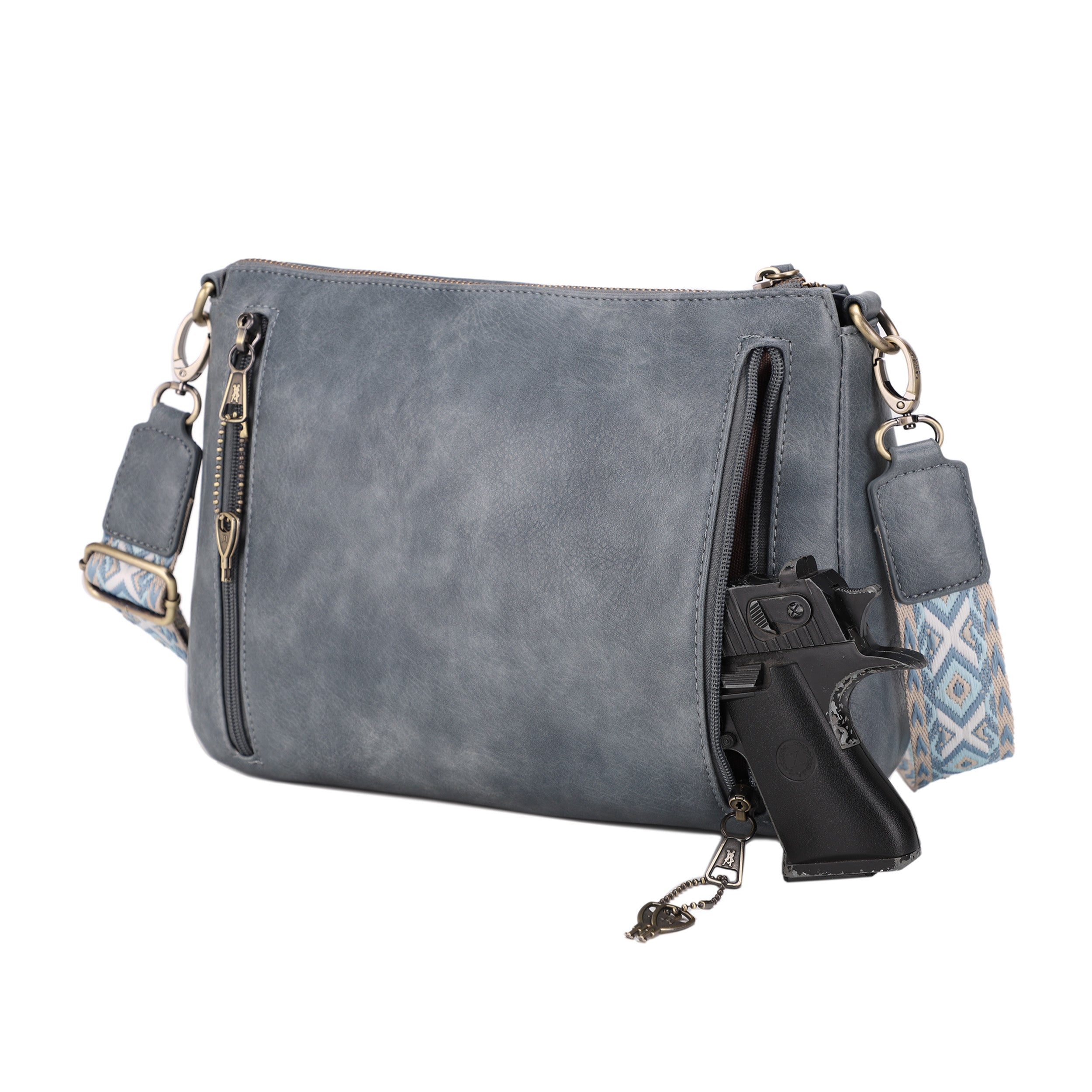 Hudson Concealed Carry Zip Crossbody Bag