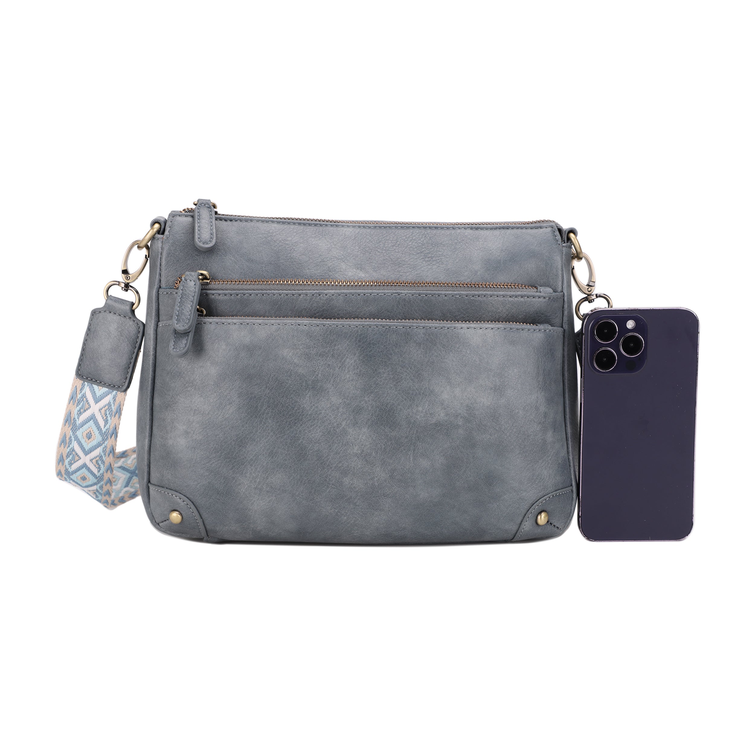 Hudson Concealed Carry Zip Crossbody Bag