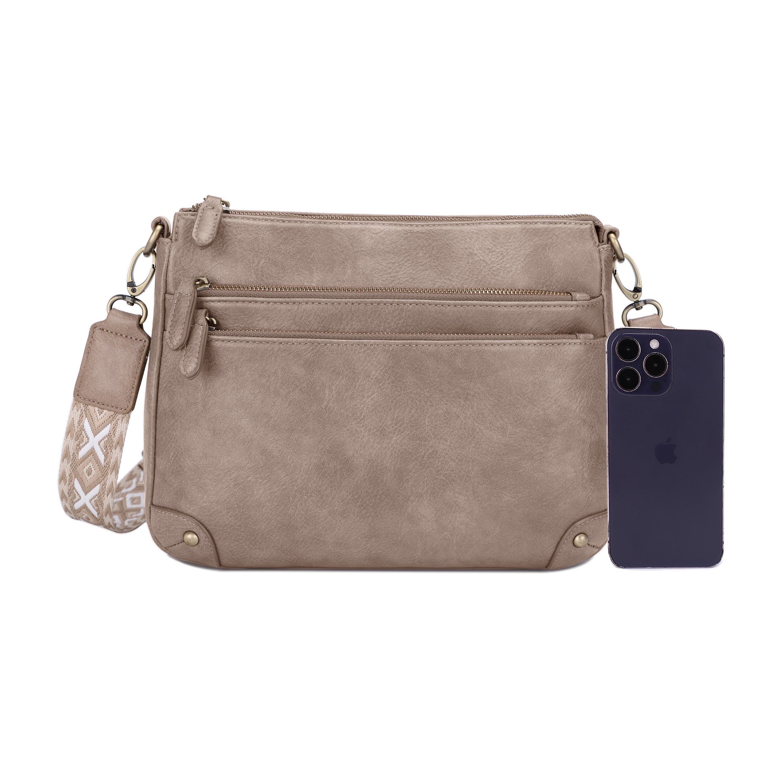 Hudson Concealed Carry Zip Crossbody Bag