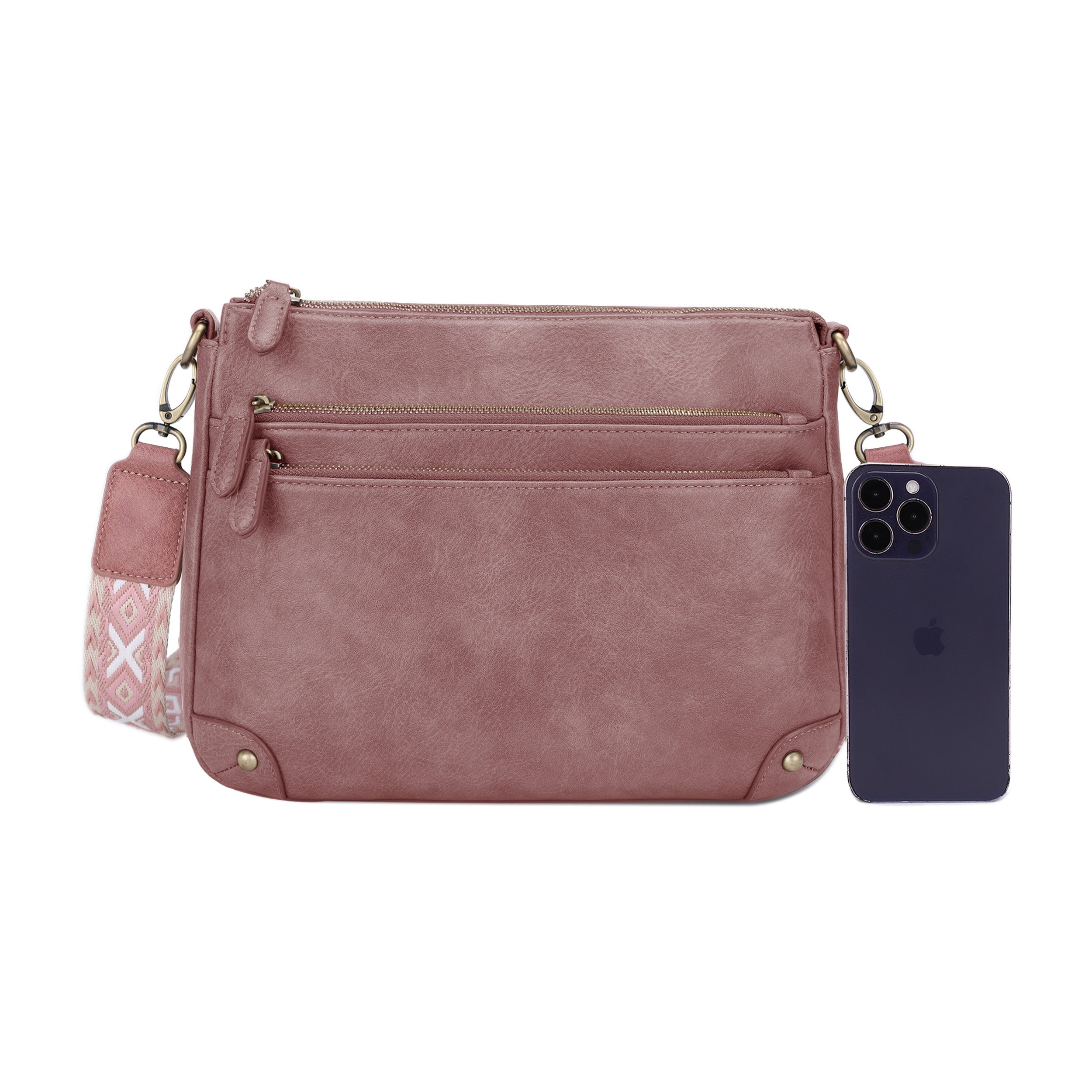Hudson Concealed Carry Zip Crossbody Bag
