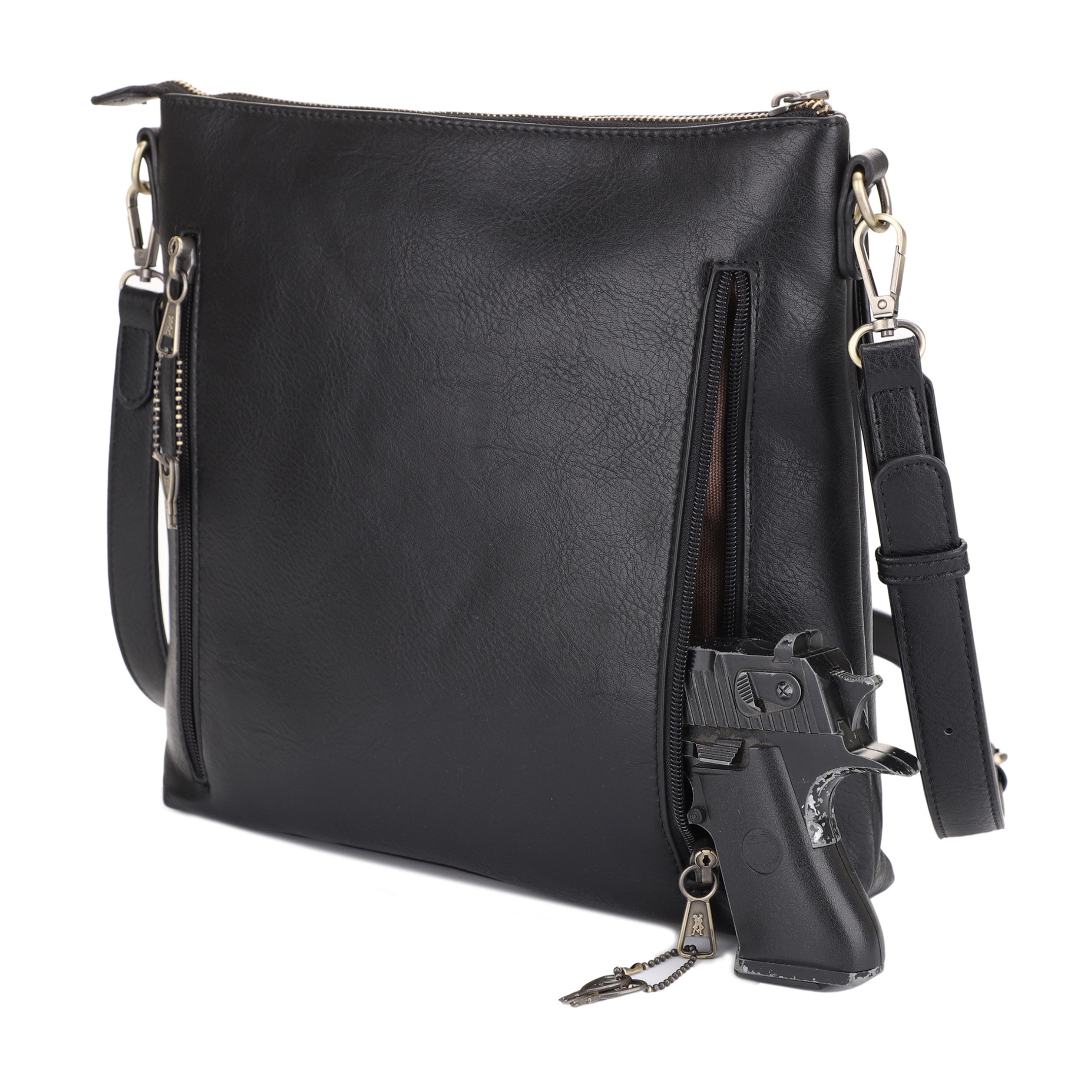 Southport Concealed Carry Lock and Key Crossbody