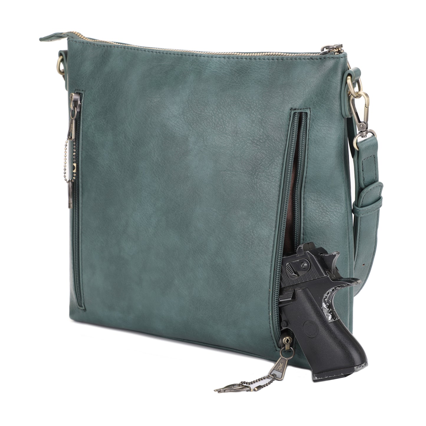 Southport Concealed Carry Lock and Key Crossbody