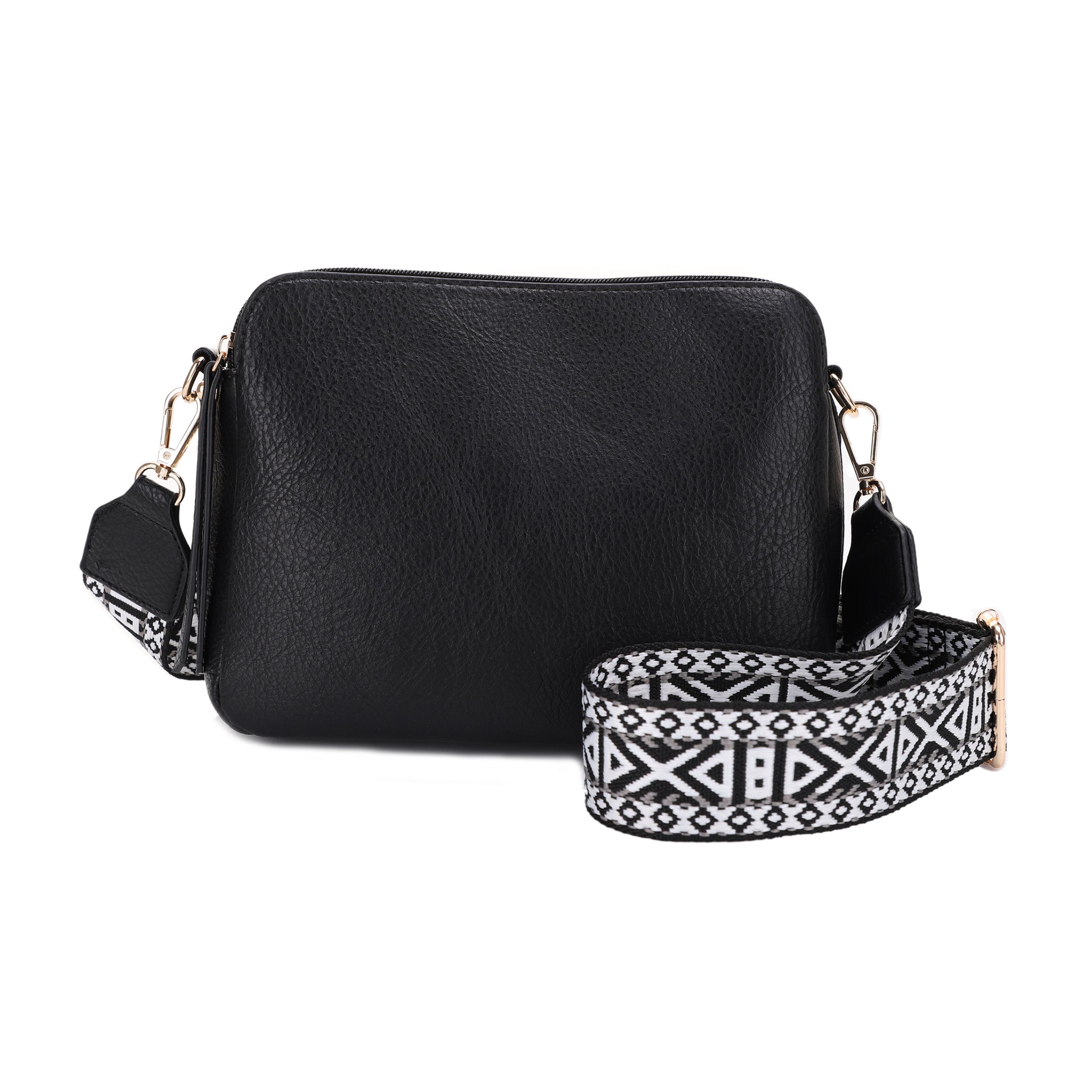 Rebecca Triple Compartment Lock and Key Concealed Carry Crossbody