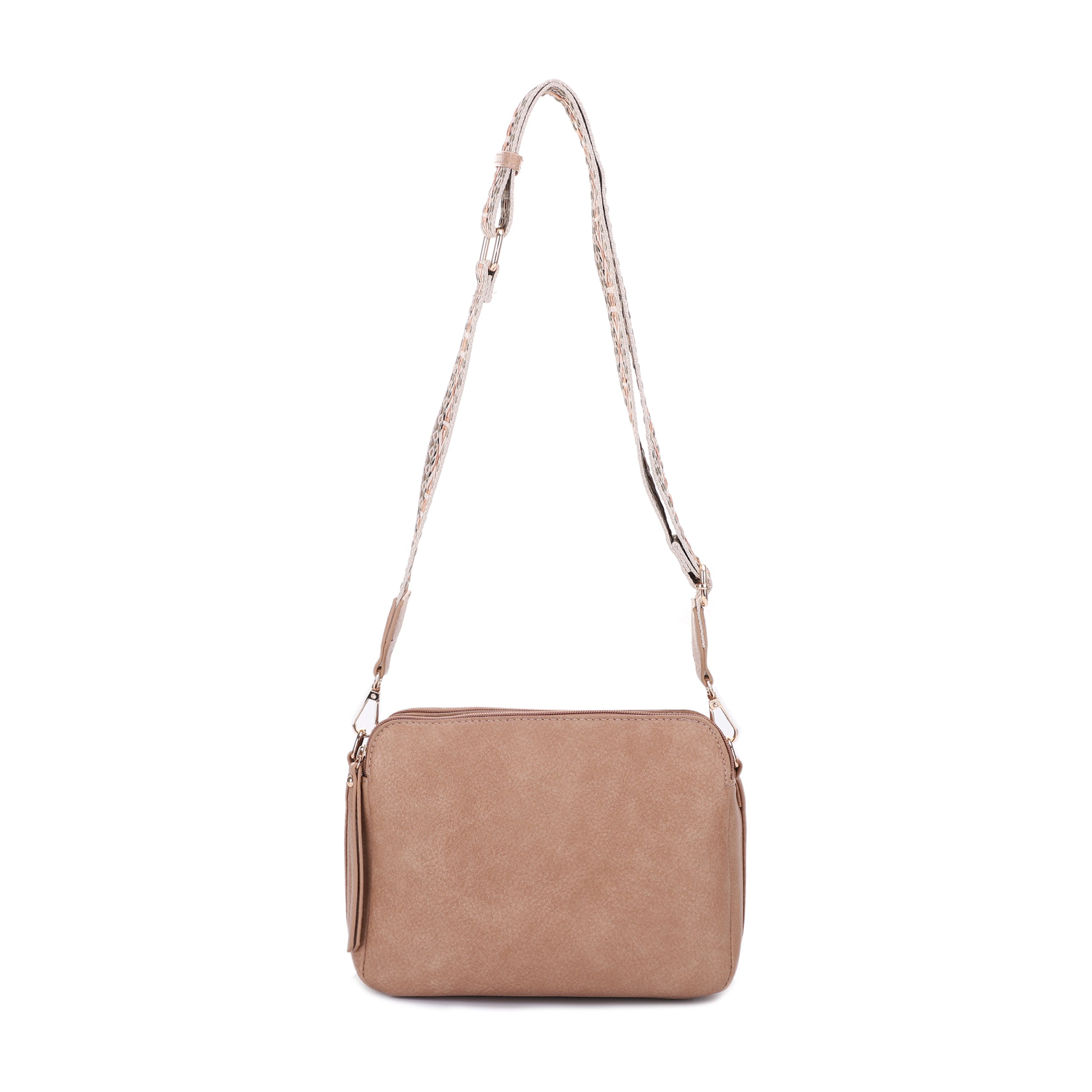 Rebecca Triple Compartment Lock and Key Concealed Carry Crossbody