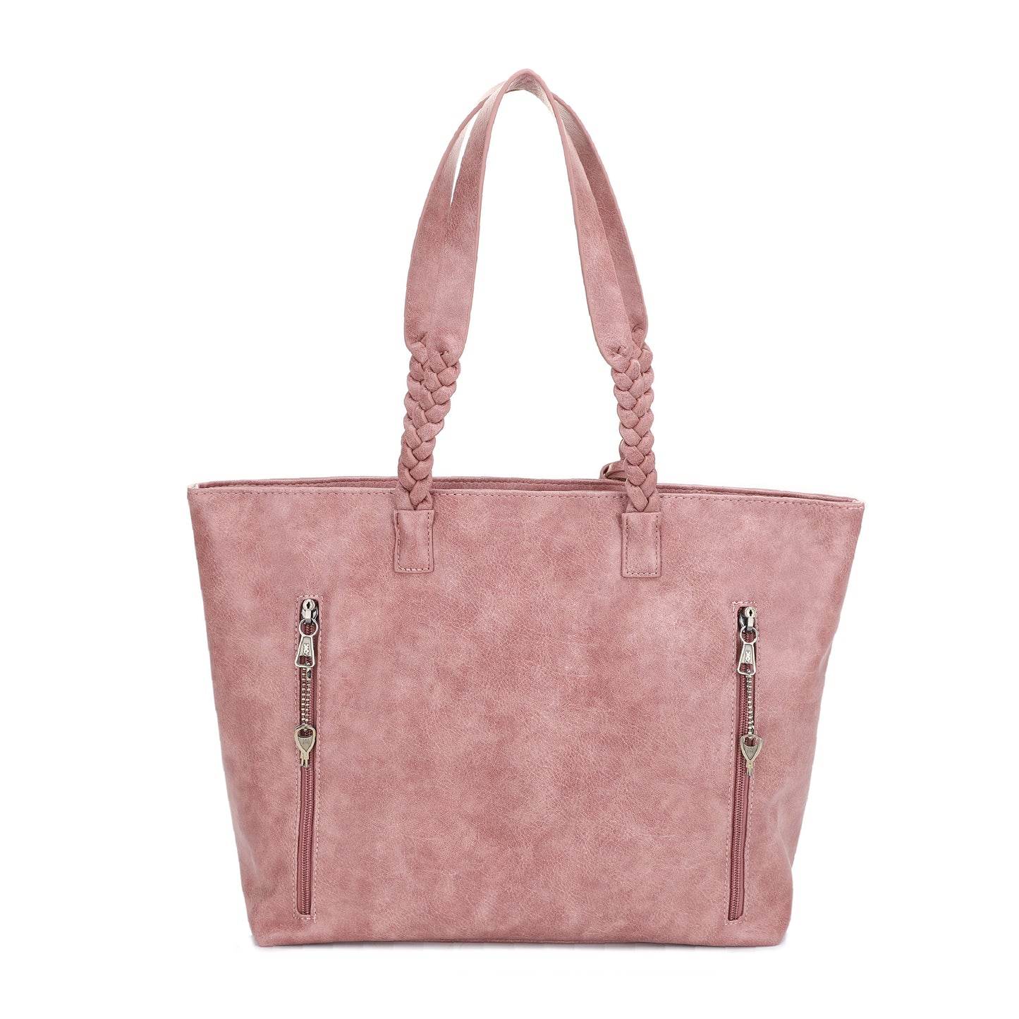 Helena Braided Handle Concealed Carry Tote Bag