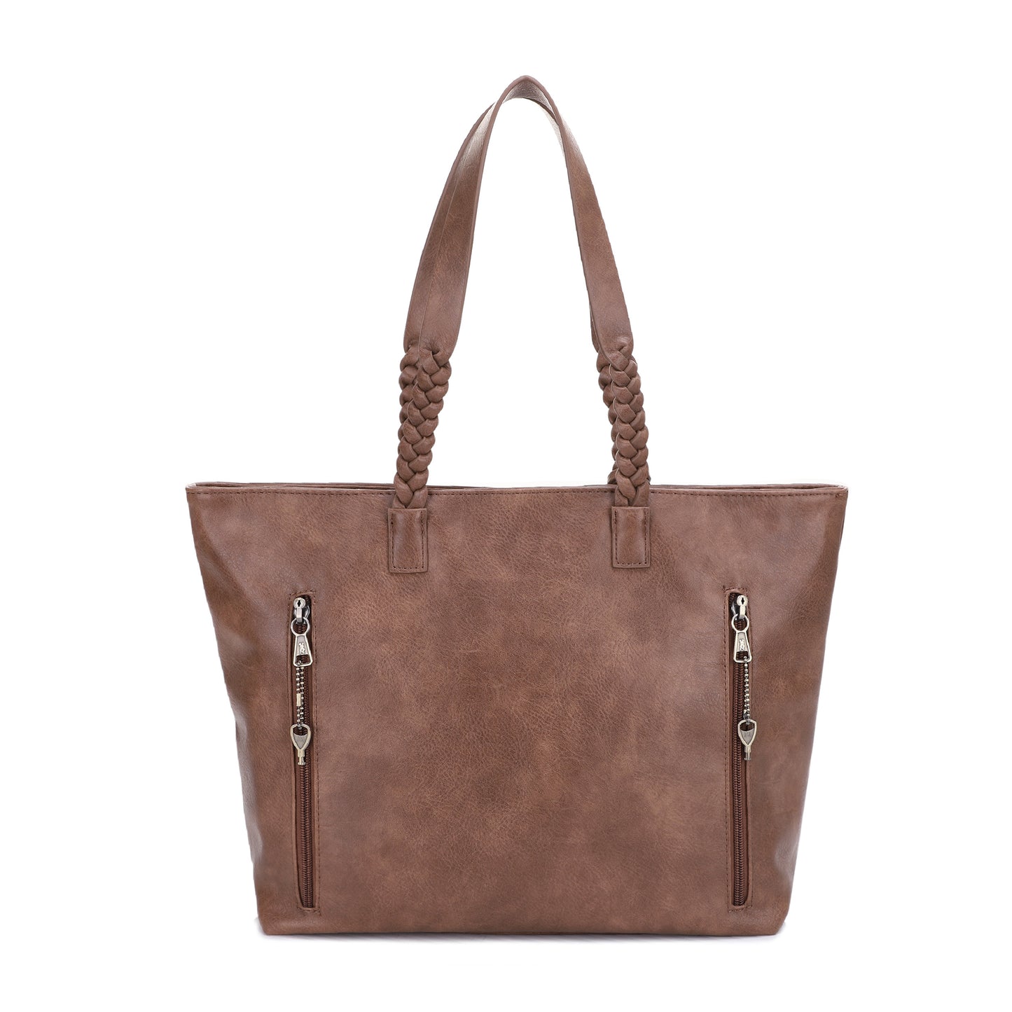 Helena Braided Handle Concealed Carry Tote Bag