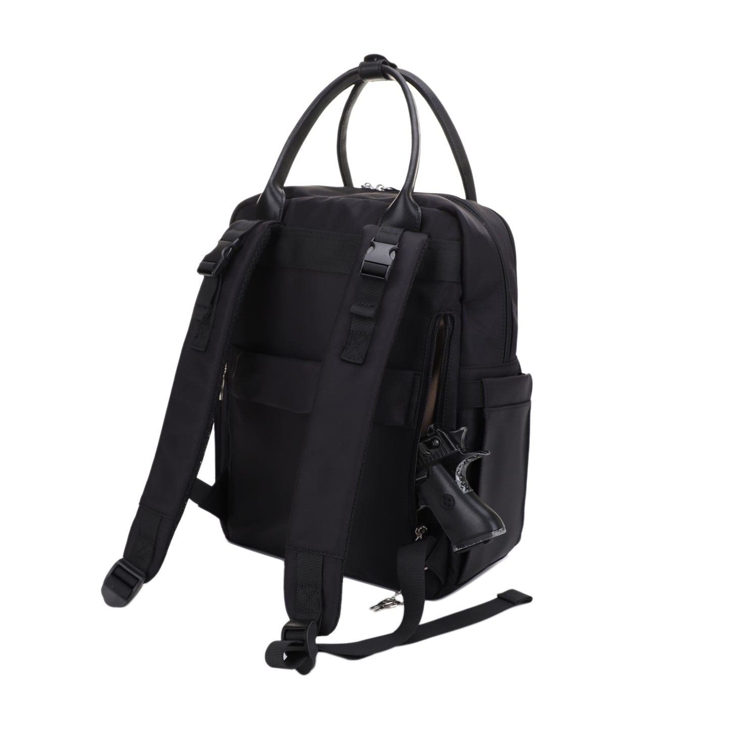 BeBe Nylon Diaper Bag with Concealed Carry Function