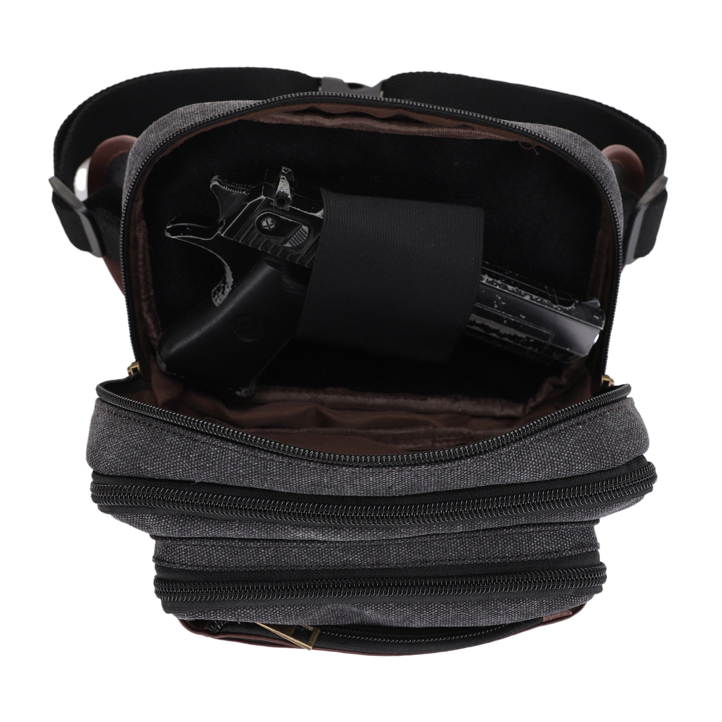 Klamath Unisex Canvas Concealed Carry Waist Bag