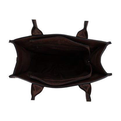 Kate Concealed Carry Lock and Key Satchel with Coin Pouch