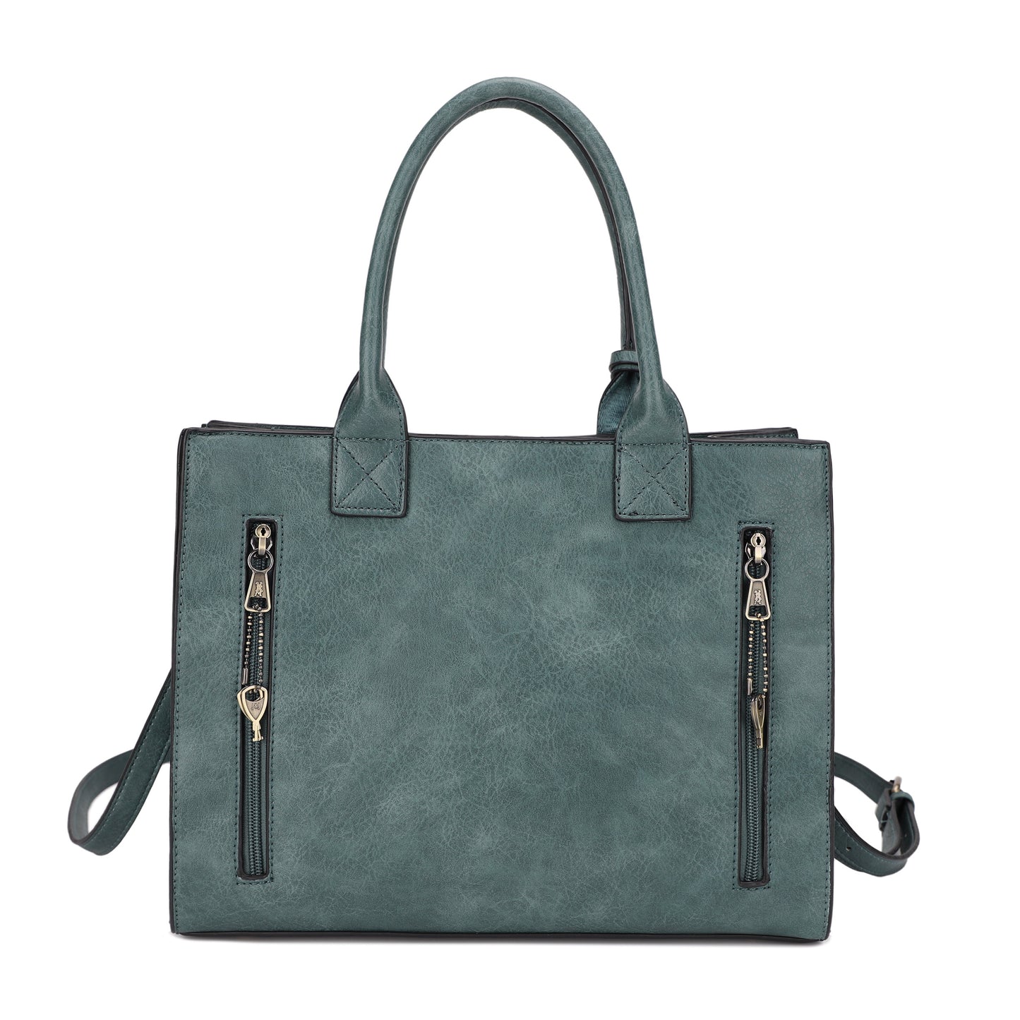 Kate Concealed Carry Lock and Key Satchel with Coin Pouch