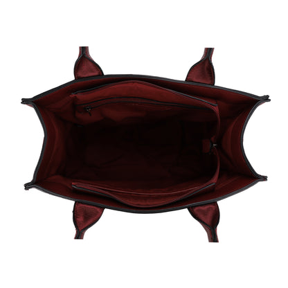 Kate Concealed Carry Lock and Key Satchel with Coin Pouch