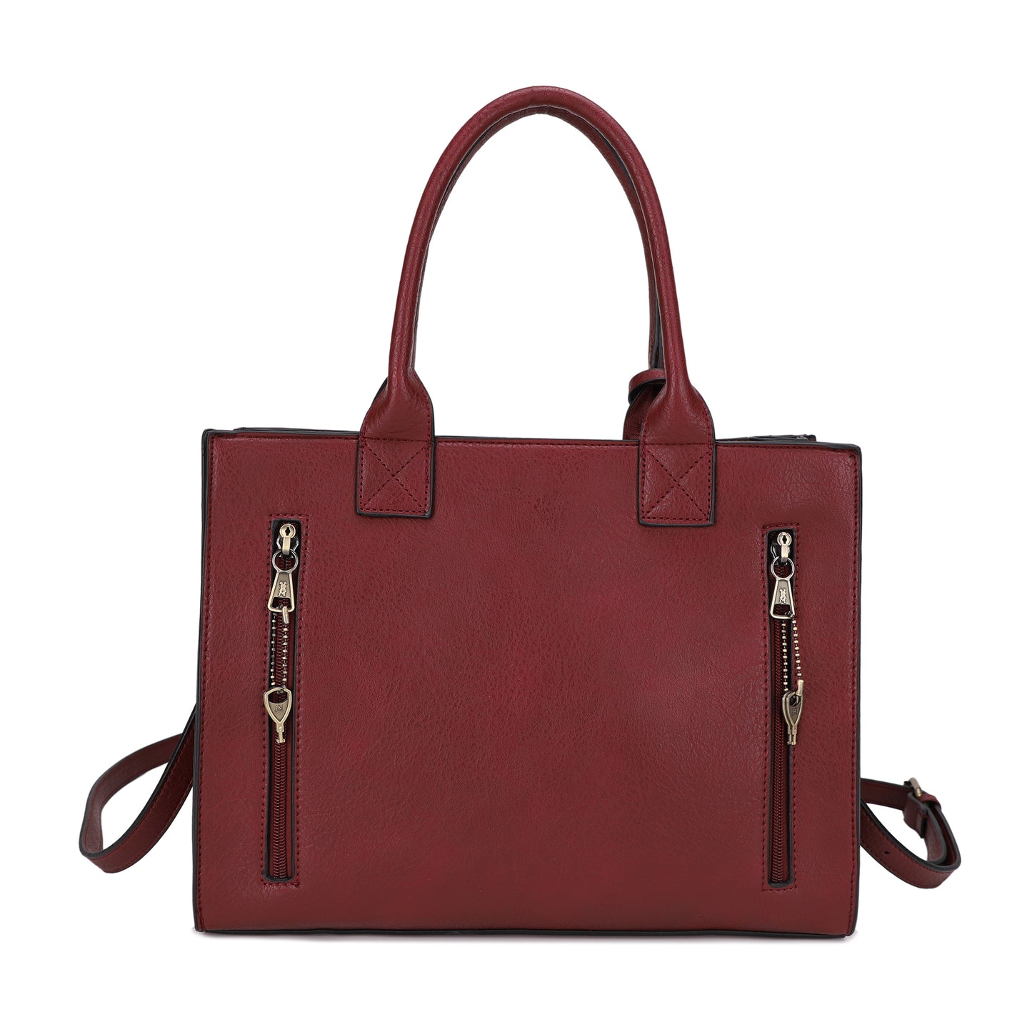 Kate Concealed Carry Lock and Key Satchel with Coin Pouch