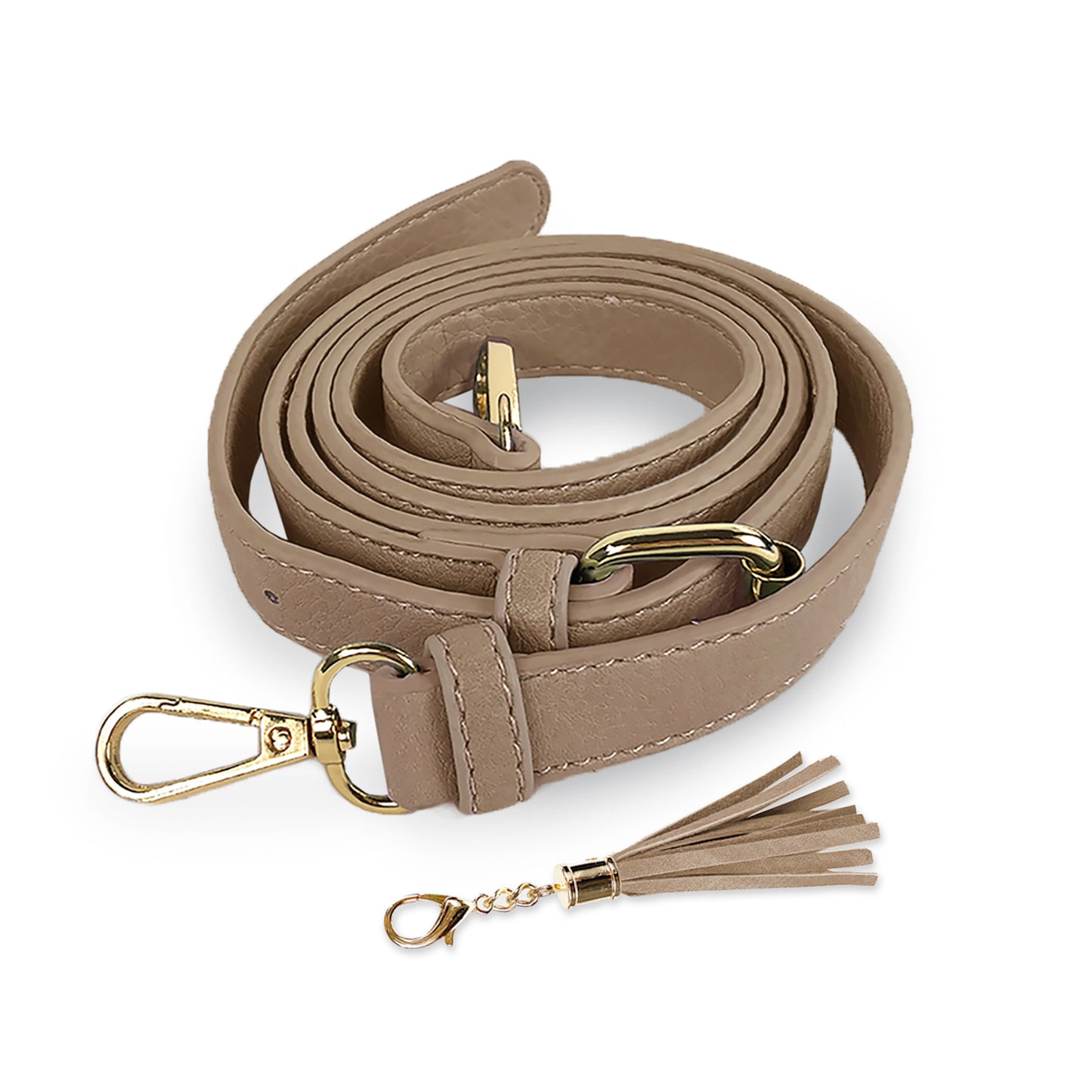 Replacement Shoulder Strap w/ Tassel - Gold Hardware