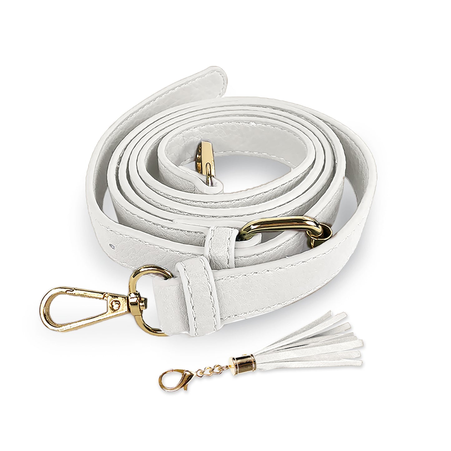Replacement Shoulder Strap w/ Tassel - Gold Hardware