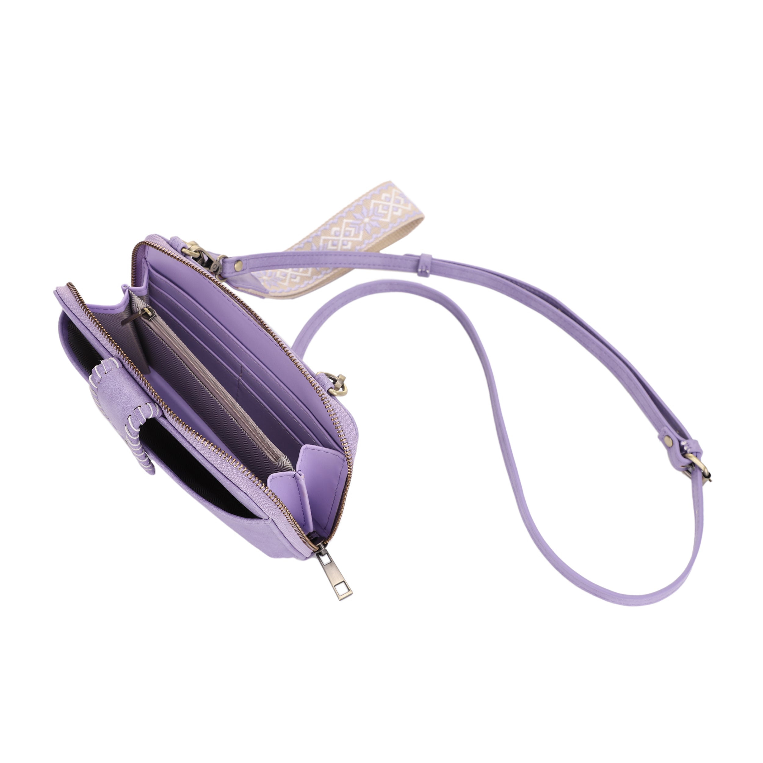 SG SUGU Alice Crossbody & Wristlet Wallet Purse (Non-CCW)