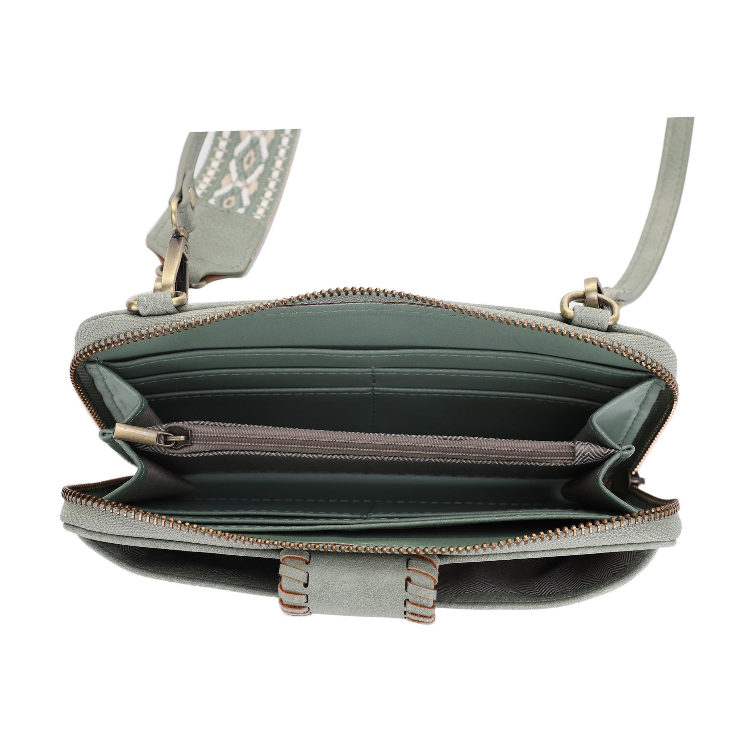 SG SUGU Alice Crossbody & Wristlet Wallet Purse (Non-CCW)