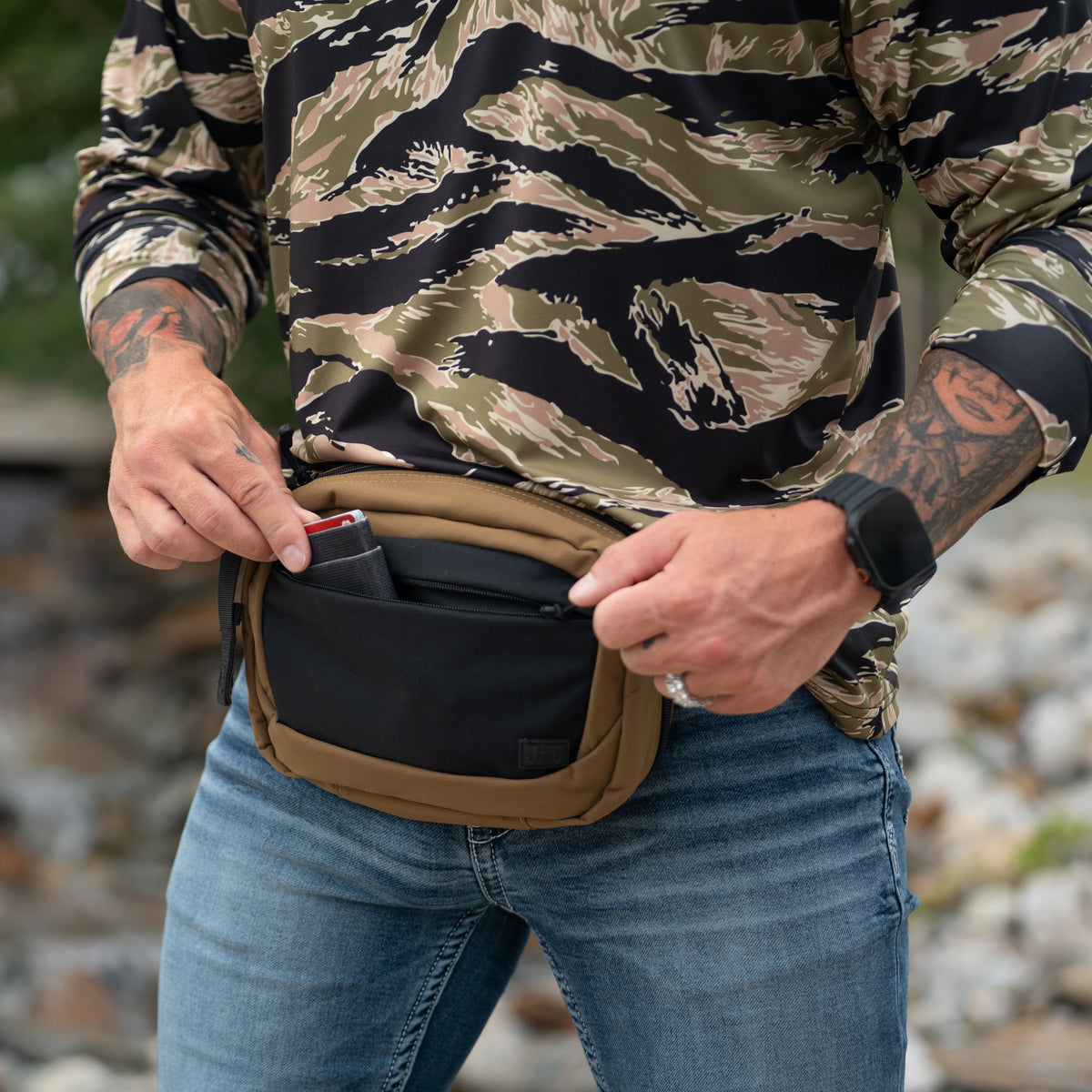 The Slate Pack CCW Fanny Pack with Quick Draw Access