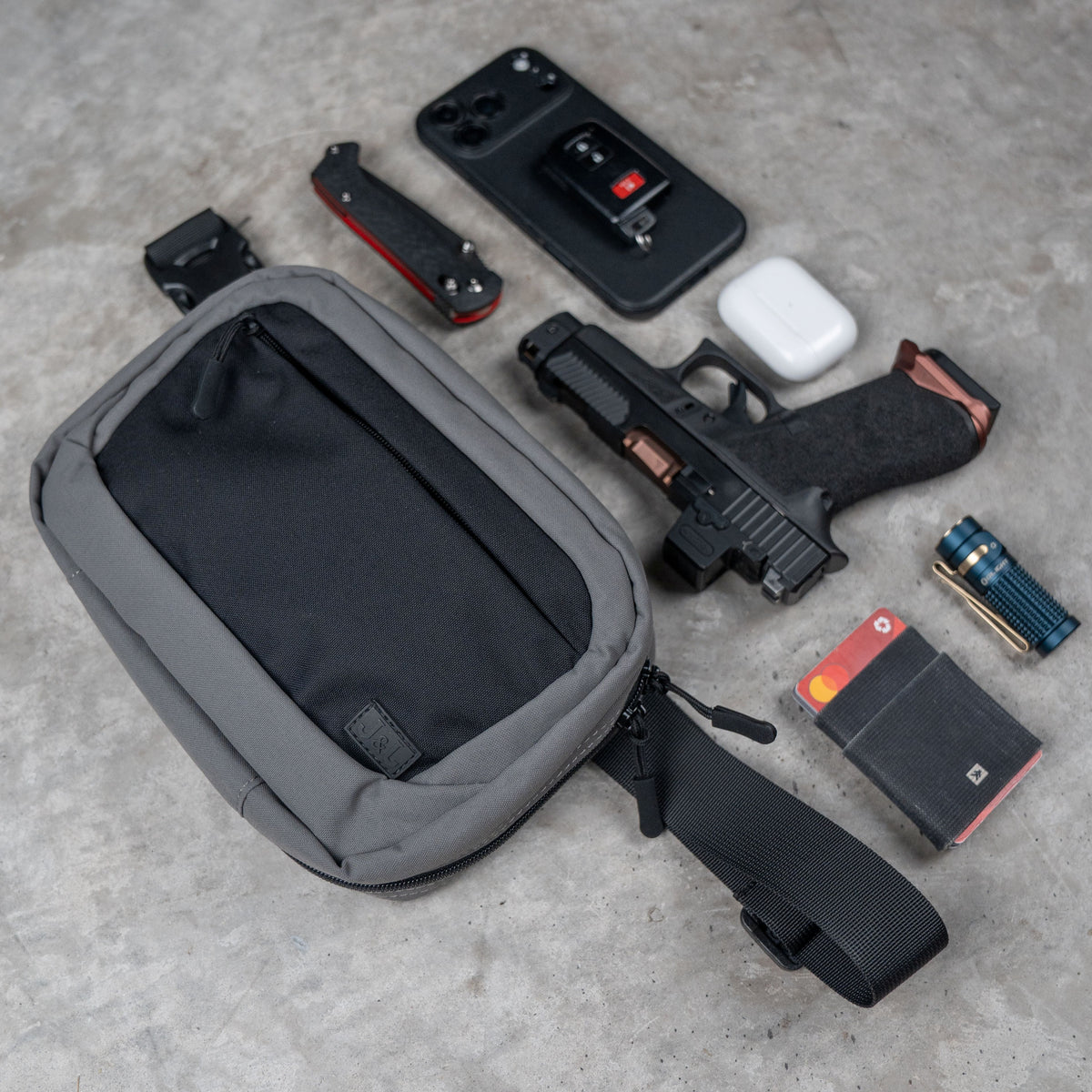 The Slate Pack CCW Fanny Pack with Quick Draw Access