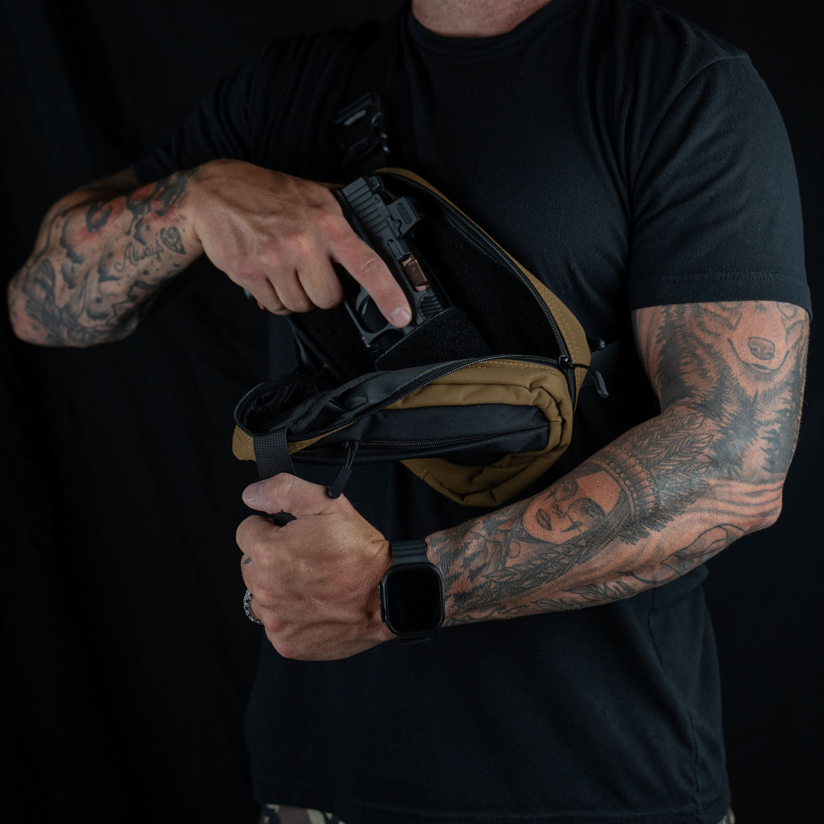 The Slate Pack CCW Fanny Pack with Quick Draw Access