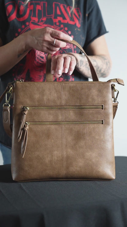 Southport Concealed Carry Lock and Key Crossbody
