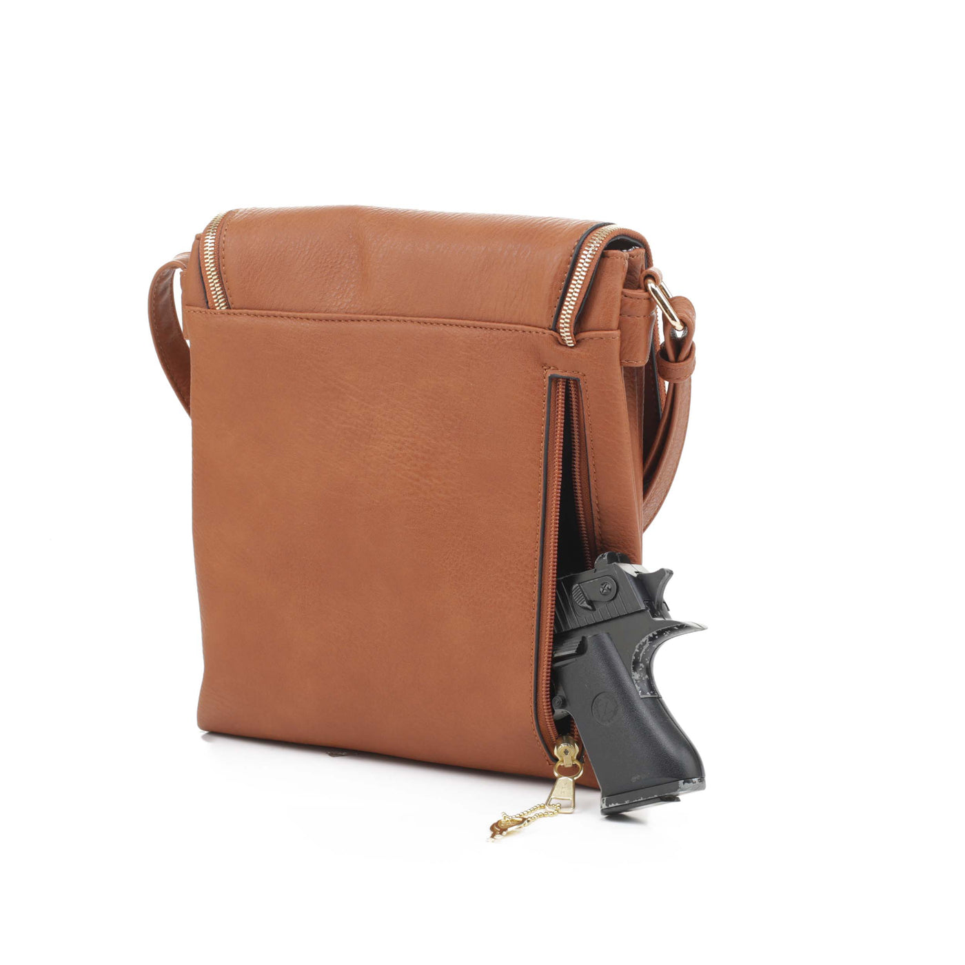 Cheyanne Concealed Carry Crossbody with Lock and Key