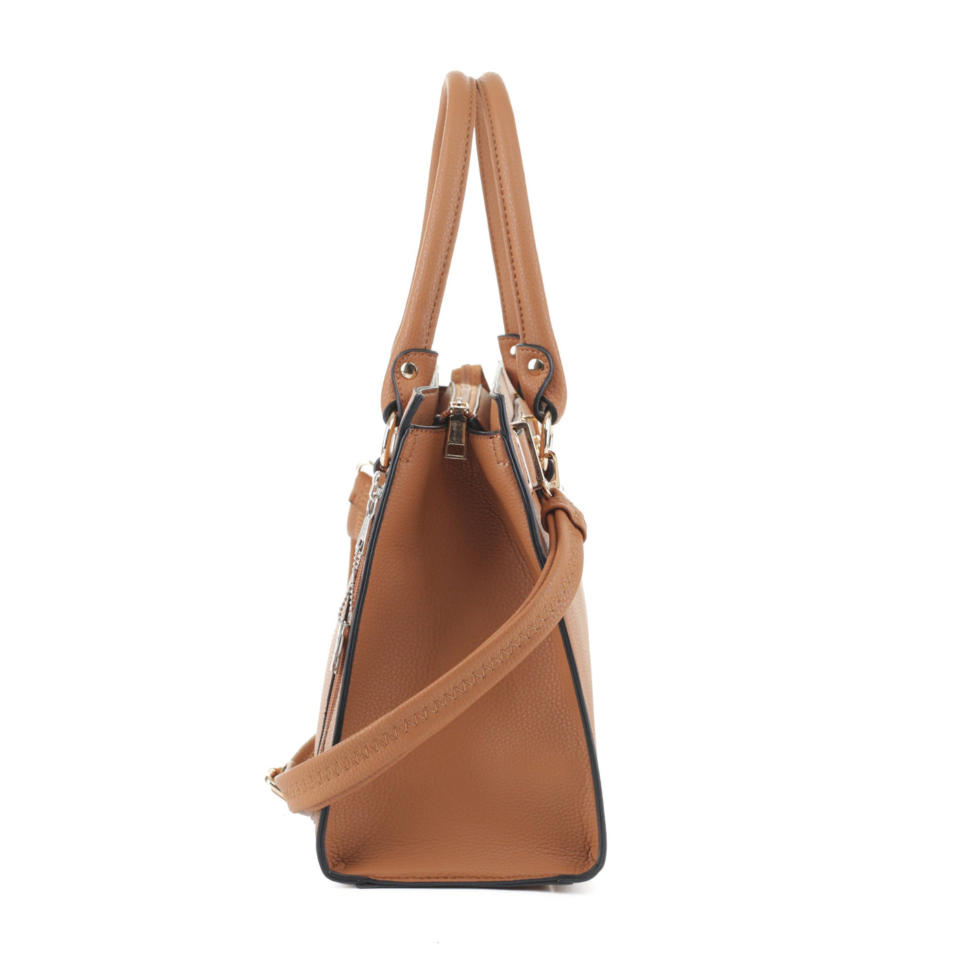 Dina Concealed Carry Lock and Key Satchel - JessieJames Handbags