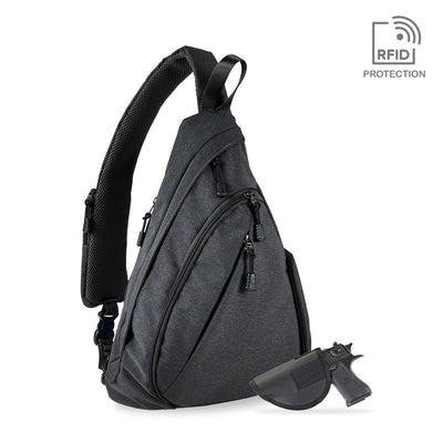 Peyton Sling Shoulder Concealed Carry Backpack - JessieJames Handbags