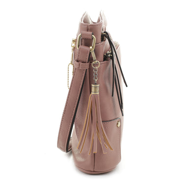 Robin Concealed Carry Lock and Key Crossbody - JessieJames Handbags