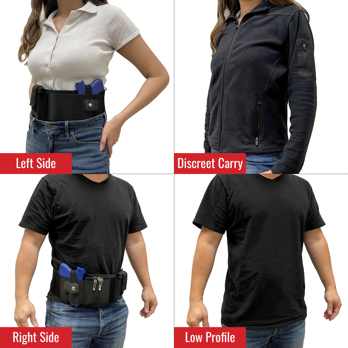Unisex Belly Band for Concealed Carry – JessieJames Handbags